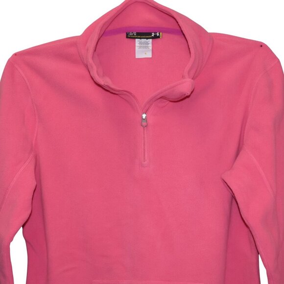 Under Armour Active Wear Jacket Pink Size Womens Extra Large Flannel - Picture 9 of 9
